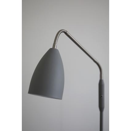 Markslöjd 108888 - LED димируема подова лампа PATRO LED/4,9W/230V CRI 90 сива