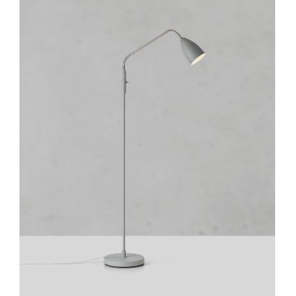 Markslöjd 108888 - LED димируема подова лампа PATRO LED/4,9W/230V CRI 90 сива