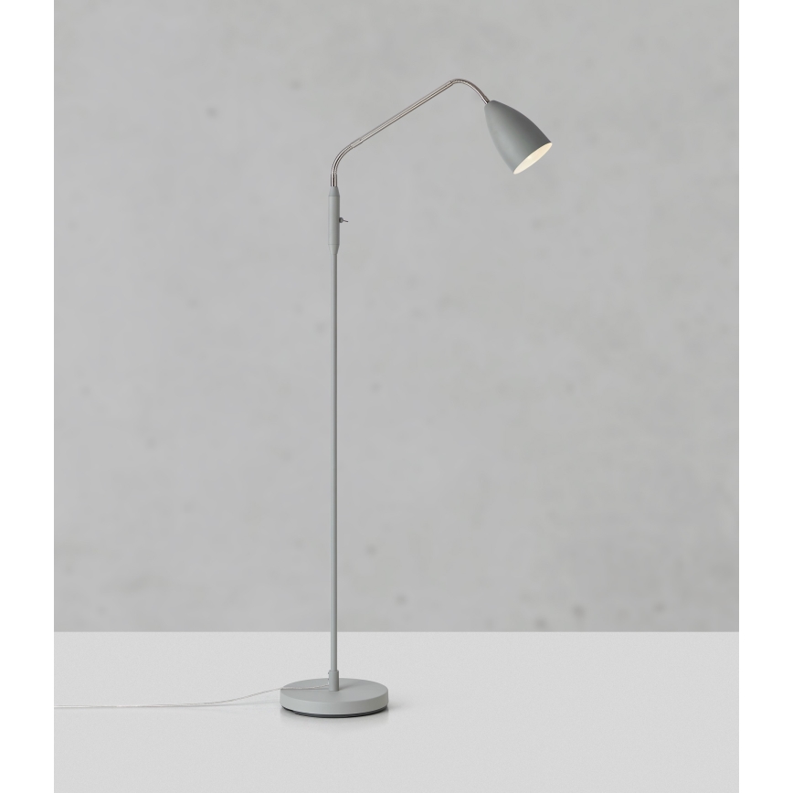 Markslöjd 108888 - LED димируема подова лампа PATRO LED/4,9W/230V CRI 90 сива