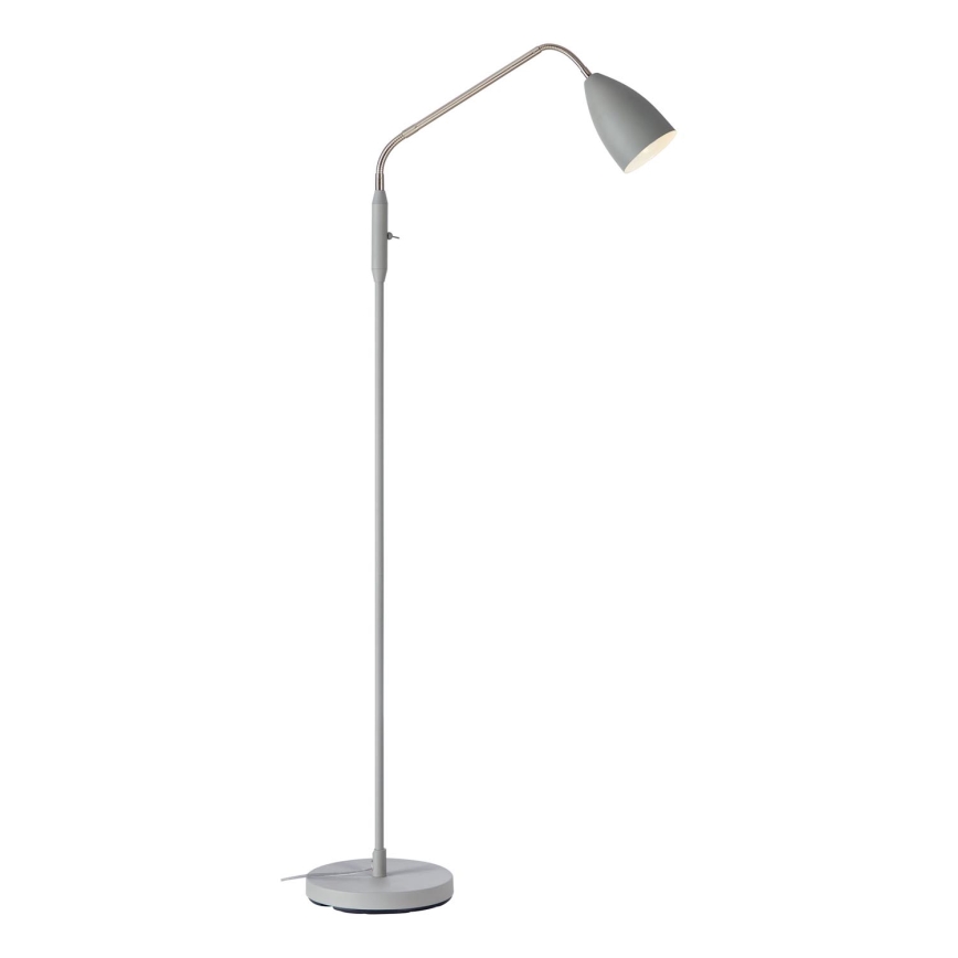 Markslöjd 108888 - LED димируема подова лампа PATRO LED/4,9W/230V CRI 90 сива