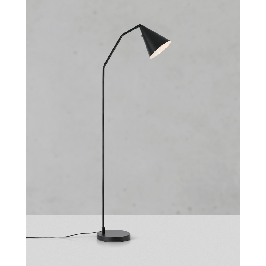 Markslöjd 108889 - LED димируема подова лампа FUNIL LED/4,9W/230V CRI 90 черна