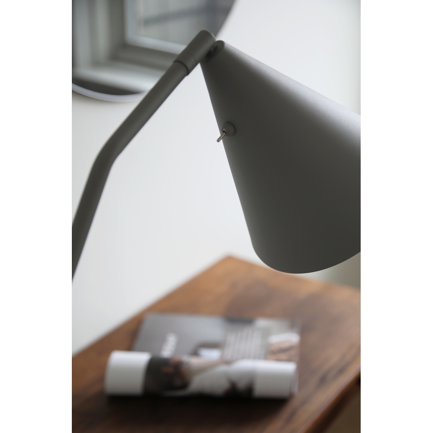Markslöjd 108891 - Димируема LED подова лампа FUNIL LED/4,9W/230V CRI 90 сива
