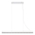 Markslöjd 108892 - PLANO LED/38W/230V пендант на кабел с възможност за димиране, бял