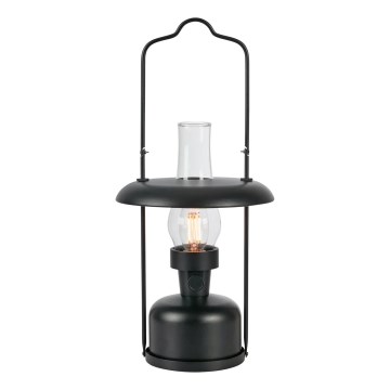 Markslöjd 108893 - LED димируема външна презареждаема настолна лампа FANOS LED/2,5W/3,7V 4000 mAh IP44 черна