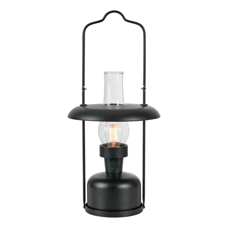 Markslöjd 108893 - LED димируема външна презареждаема настолна лампа FANOS LED/2,5W/3,7V 4000 mAh IP44 черна