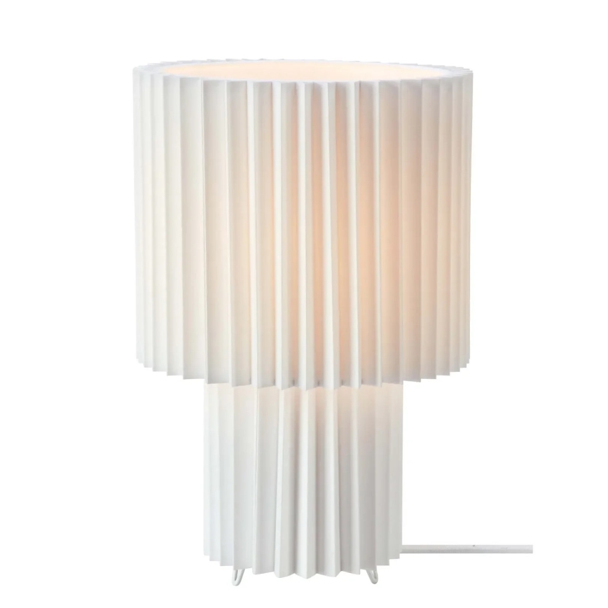 Markslöjd 108895 - Настолна лампа CATIS 1xE27/60W/230V 32 cm бяла