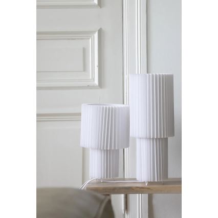 Markslöjd 108895 - Настолна лампа CATIS 1xE27/60W/230V 32 cm бяла