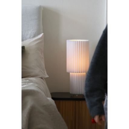 Markslöjd 108897 - Настолна лампа CATIS 1xE27/60W/230V 45 см бяла