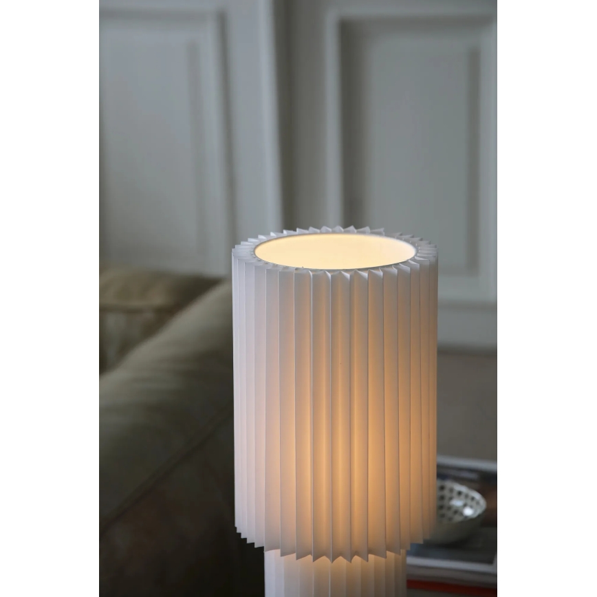 Markslöjd 108897 - Настолна лампа CATIS 1xE27/60W/230V 45 см бяла