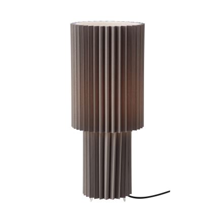 Markslöjd 108898 - Настолна лампа CATIS 1xE27/60W/230V 45 cm сива