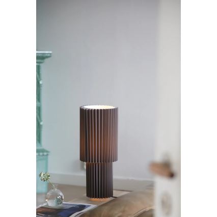 Markslöjd 108898 - Настолна лампа CATIS 1xE27/60W/230V 45 cm сива