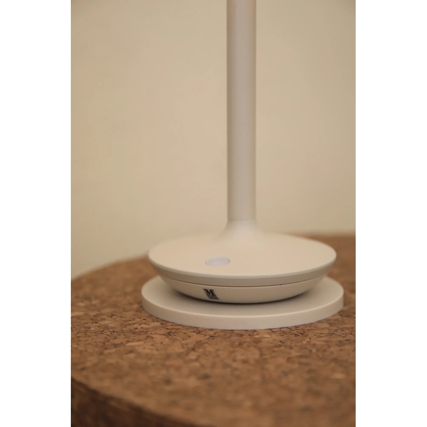 Markslöjd 108917 - LED Димируем екстериорен акумулаторен настолна лампа PETIT LED/2W/1800 mAh 2200/2700/3000K IP44 сив