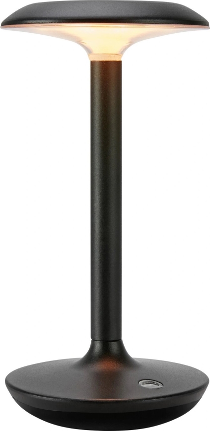 Markslöjd 108918 - LED Димируем екстериорен акумулаторен настолна лампа PETIT LED/2W/1800 mAh 2200/2700/3000K IP44 черен