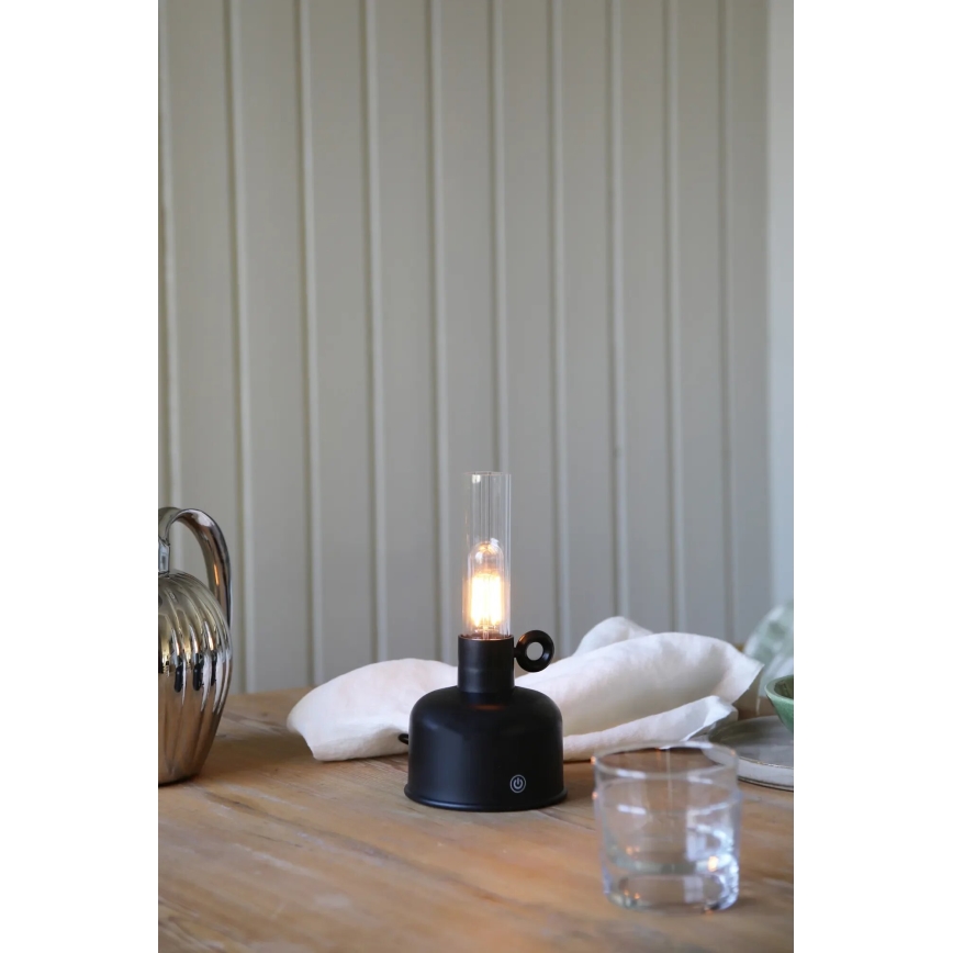 Markslöjd 108919 - LED Димируем екстериорен акумулаторен настолна лампа ASTRID LED/2W/1200 mAh IP44 черен