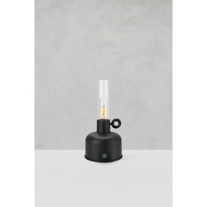 Markslöjd 108919 - LED Димируем екстериорен акумулаторен настолна лампа ASTRID LED/2W/1200 mAh IP44 черен