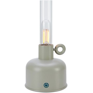Markslöjd 108921 - LED Димируем екстериорен акумулаторен настолна лампа ASTRID LED/2W/1200 mAh IP44 сив