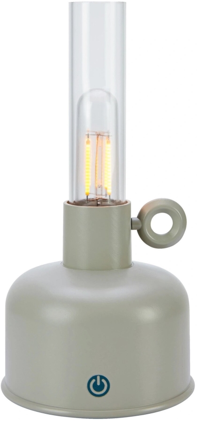 Markslöjd 108921 - LED Димируем екстериорен акумулаторен настолна лампа ASTRID LED/2W/1200 mAh IP44 сив