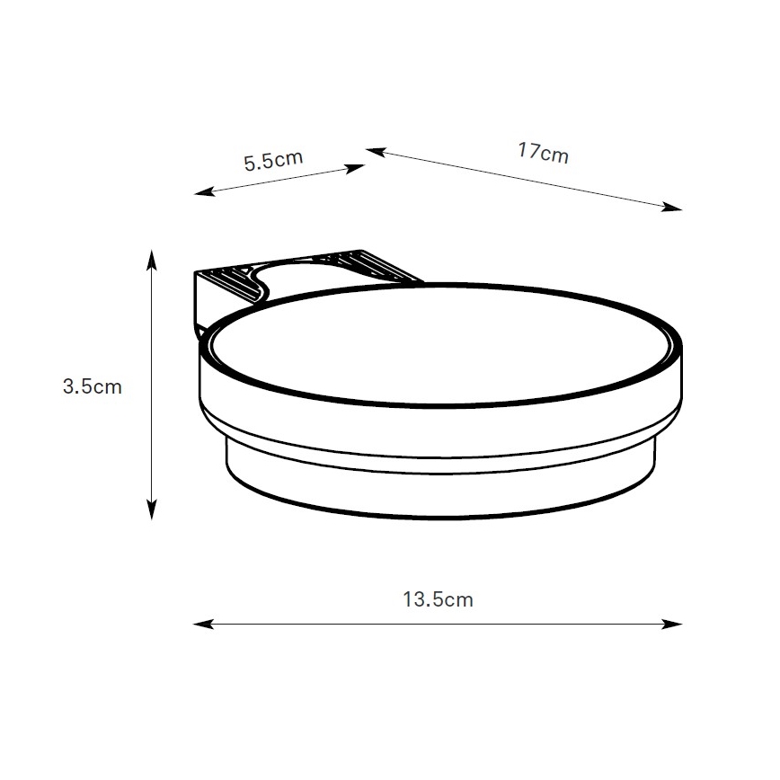 Markslöjd 108952 - димируемо соларно стеннo LED осветително тяло FRAME LED/2W/3,7V 4000 mAh IP44 черно