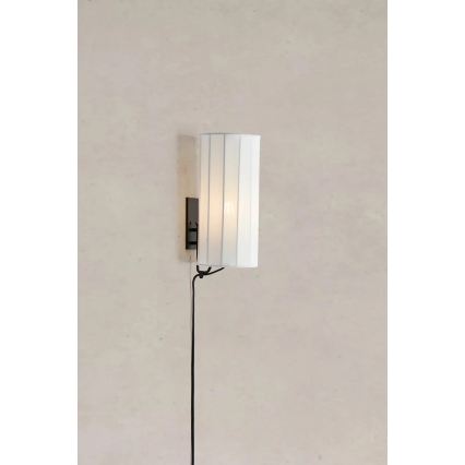 Markslöjd 108960 - Аплик HIKARI 1xE27/60W/230V бял/черен