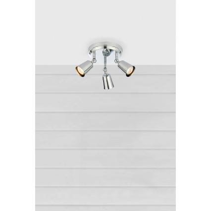 Markslöjd 108981 - Точково осветително тяло TINY 3xGU10/7W/230V лъскав хром