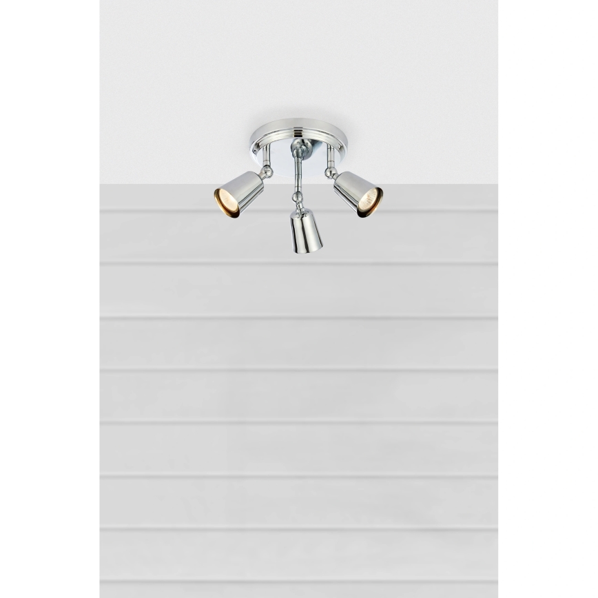 Markslöjd 108981 - Точково осветително тяло TINY 3xGU10/7W/230V лъскав хром