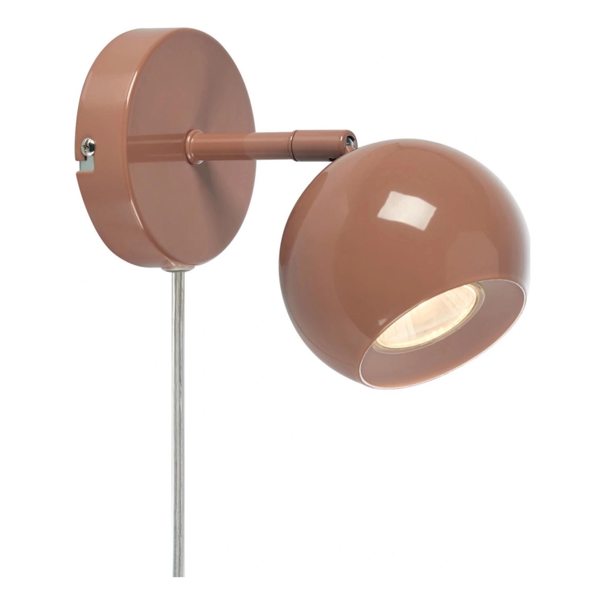 Markslöjd 108984 - Стенно точково осветително тяло POP 1xGU10/7W/230V кафяво