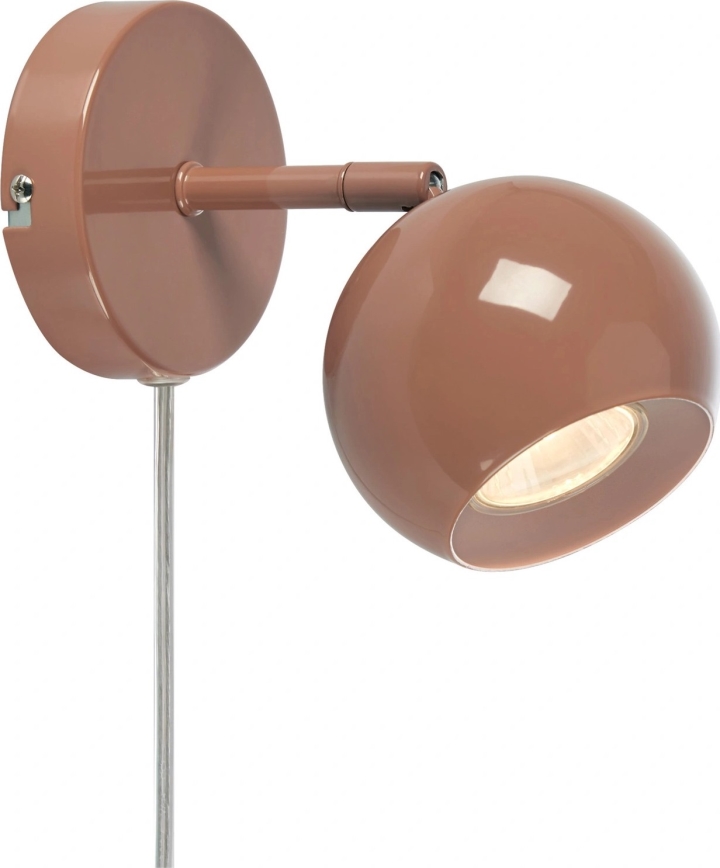 Markslöjd 108984 - Стенно точково осветително тяло POP 1xGU10/7W/230V кафяво