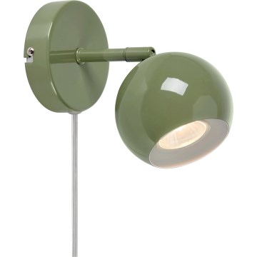 Markslöjd 108985 - Стенно точково осветително тяло POP 1xGU10/7W/230V зелено