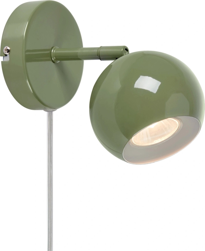 Markslöjd 108985 - Стенно точково осветително тяло POP 1xGU10/7W/230V зелено