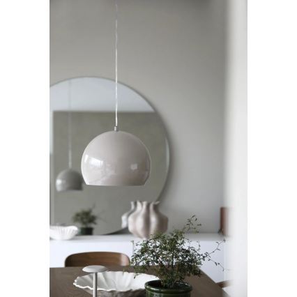 Markslöjd 108986 - Пендел на кабел POP 1xE27/40W/230V Ø 28 см сив