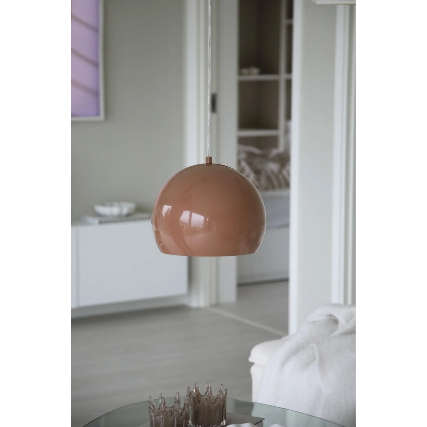 Markslöjd 108987 - Пендел на кабел POP 1xE27/40W/230V pr. 28 cm кафяв