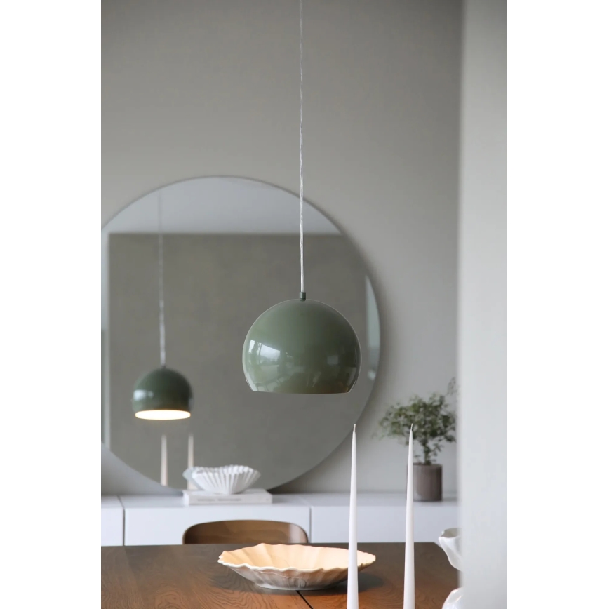 Markslöjd 108988 - Висяща лампа на кабел POP, 1xE27/40W/230V, Ø 28 см, зелена