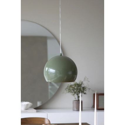 Markslöjd 108988 - Висяща лампа на кабел POP, 1xE27/40W/230V, Ø 28 см, зелена