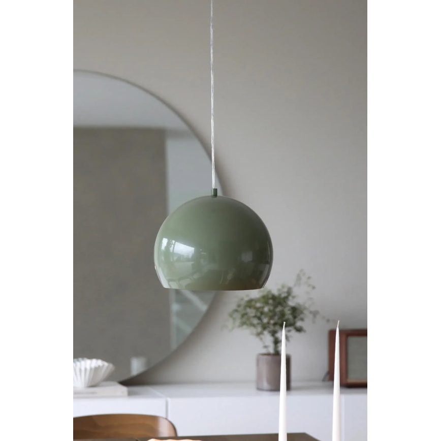 Markslöjd 108988 - Висяща лампа на кабел POP, 1xE27/40W/230V, Ø 28 см, зелена