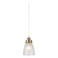 Markslöjd 109010 - Пендант на кабел BELLIS 1xE14/40W/230V месинг