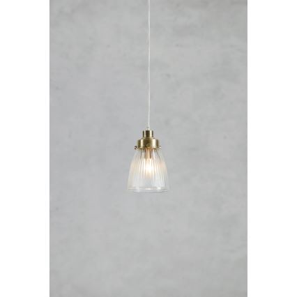 Markslöjd 109010 - Пендант на кабел BELLIS 1xE14/40W/230V месинг