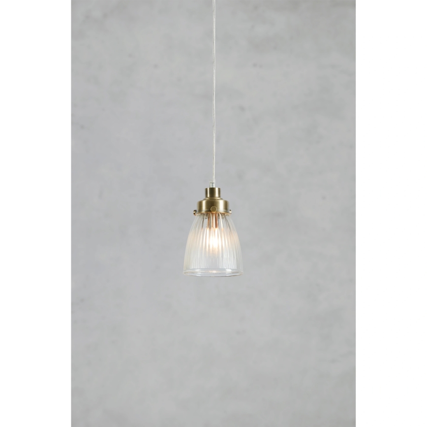 Markslöjd 109010 - Пендант на кабел BELLIS 1xE14/40W/230V месинг