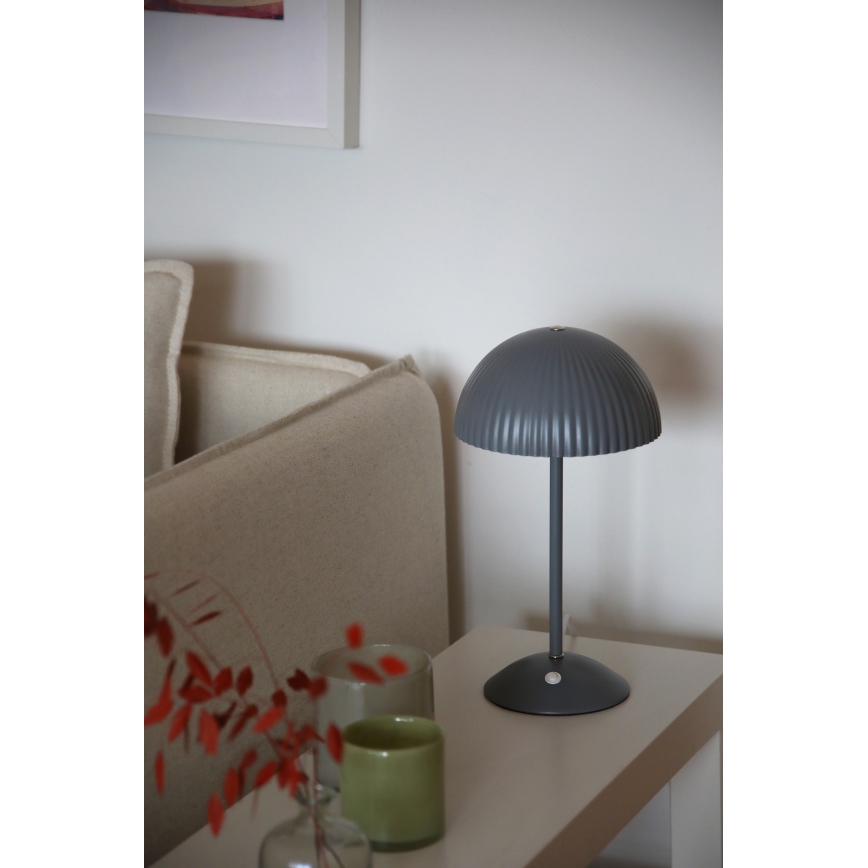 Markslöjd 109139 - Настолна лампа ZIN 2xG9/20W/230V сива