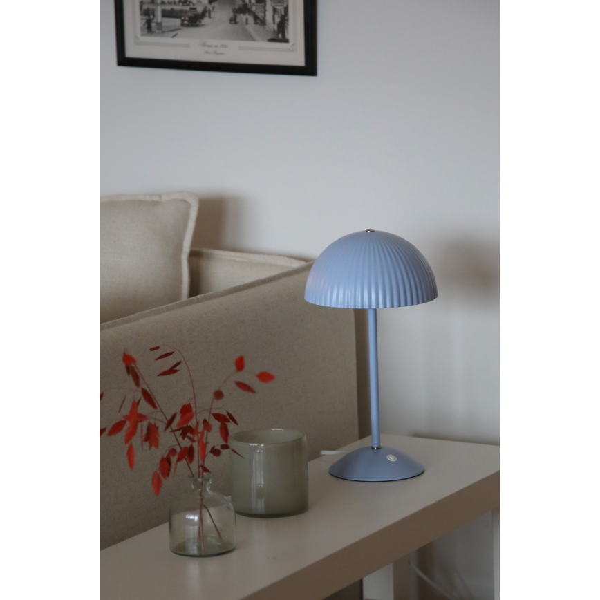 Markslöjd 109140 - Настолна лампа ZIN 2xG9/20W/230V синя