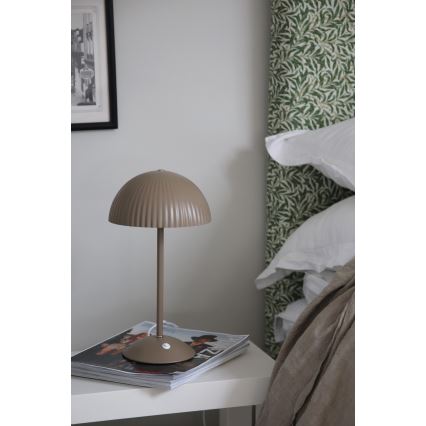 Markslöjd 109141 - Настолна лампа ZIN 2xG9/20W/230V бежова