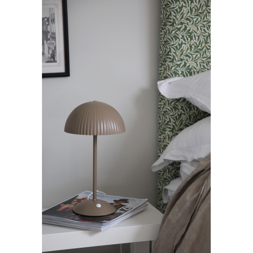 Markslöjd 109141 - Настолна лампа ZIN 2xG9/20W/230V бежова