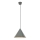 Markslöjd 109162 - Пендант с кабел TIP 1xE27/60W/230V Ø 37,5 cm сив
