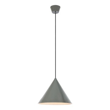Markslöjd 109162 - Висящ полилей на кабел TIP 1xE27/60W/230V сив