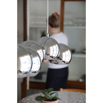 Markslöjd 109168 - Полилей на кабел CUPOLO 7xE14/40W/230V лъскав хром