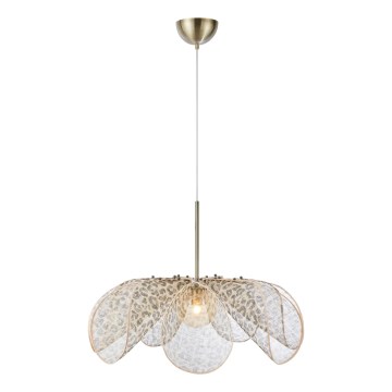 Markslöjd 109170 - Висяща лампа на кабел STYRKA 1xE27/40W/230V диам. 75 см бежова