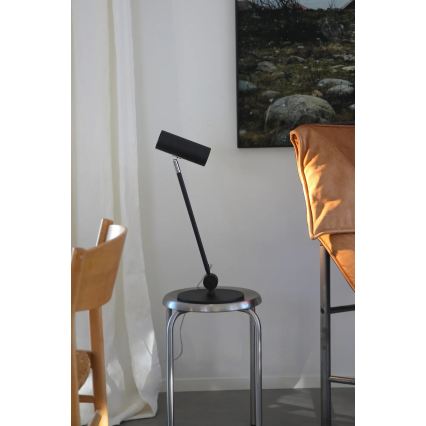 Markslöjd 109183 - LED димируема настолна лампа ARLO LED/4,9W/230V черна