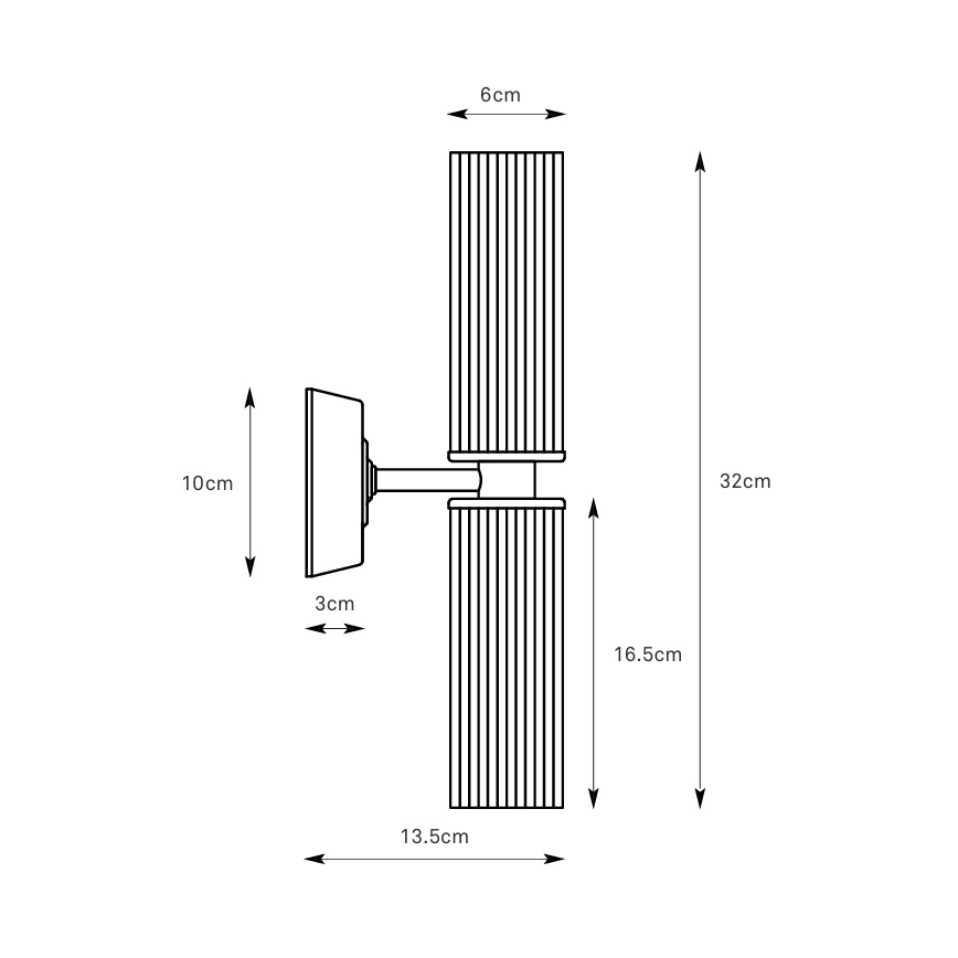 Markslöjd 109236 - Стенна лампа за баня RIMINI 2xG9/20W/230V IP44 месинг