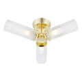 Markslöjd 109238 - Повърхностно монтирано осветително тяло за баня RIMINI 3xG9/20W/230V IP44 месинг