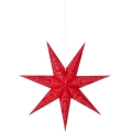 Markslöjd 700120 - Коледна осветителна декорация ARATORP 1xE14/25W/230V Ø 75 см червена