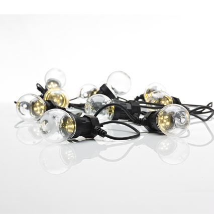 Markslöjd 703181 - LED Екстериорни Коледни лампички DAKKE 10xLED 7,5м IP44 топло бели